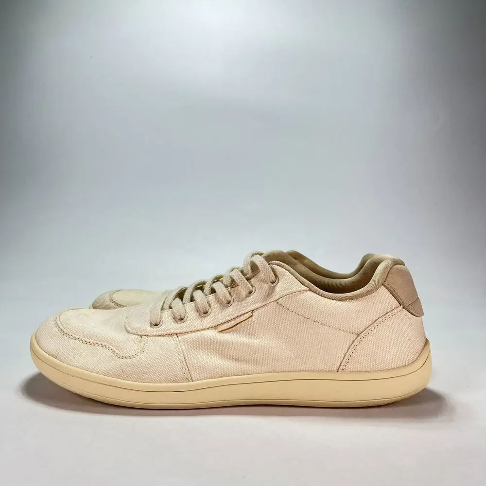 WHITIN Beige Canvas Casual Minimalist Barefoot Shoes W882 Men's Sz US 13 EU 46